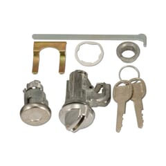 (1968-74) Glove Box and Trunk Lock Set-Late Model Round Key