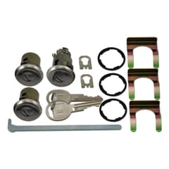 (1967-74) Door and Trunk Lock Set-Late Model Round Key