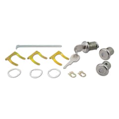 (1968-69) Door and Trunk Lock Set-Late Model Round Key