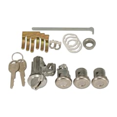 (1968-74) Glove Box, Trunk and Door Lock Set-Late Model Round Key