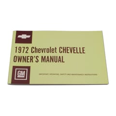 (1972) Owners Manual