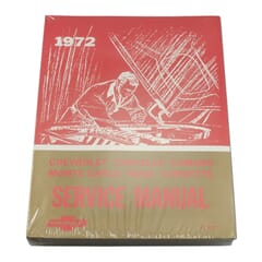 (1972) Shop Service Manual