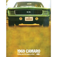 (1969) Camaro Full Color Sales Brochure