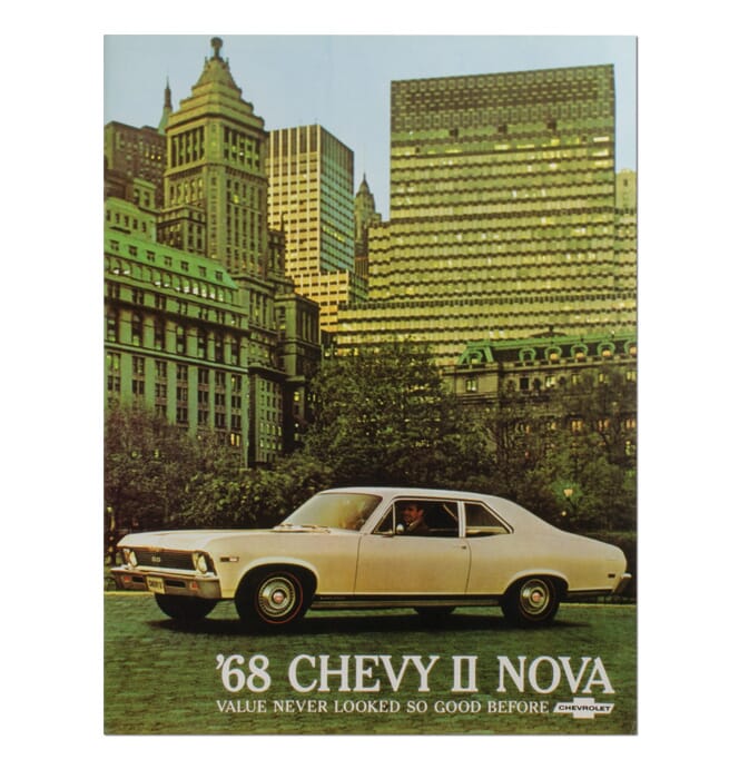 1968) Nova Full Color Sales Brochure