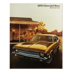 (1970) Nova Full Color Sales Brochure