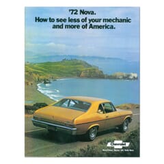 (1972) Nova Full Color Sales Brochure