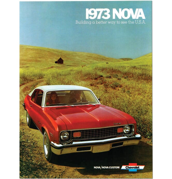 1973) Nova Full Color Sales Brochure