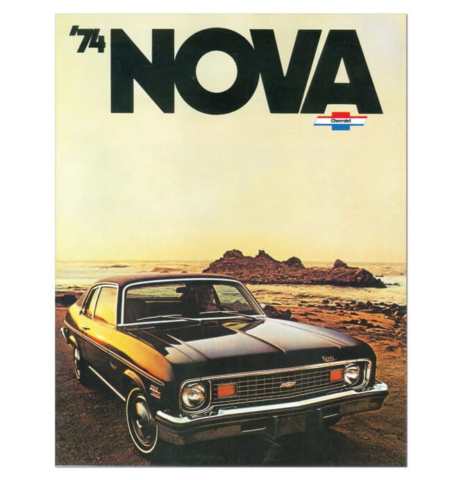 1974) Nova Full Color Sales Brochure