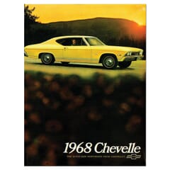 (1968) Chevelle Full Color Sales Brochure