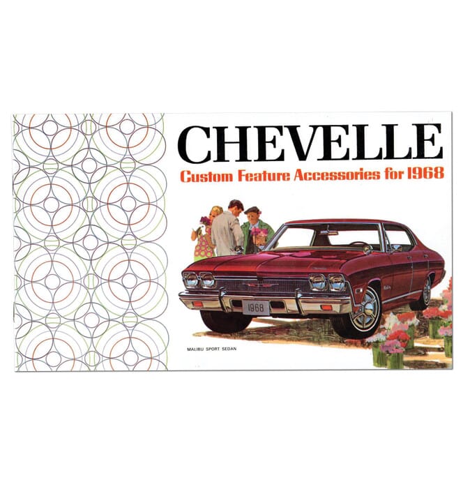 1968) Chevelle Color Accessory Brochure