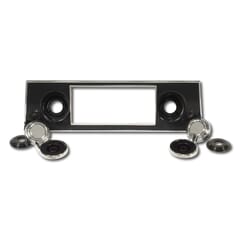 (1967-68) Radio Faceplate - Black