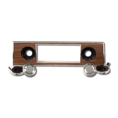 (1967-68) Radio Faceplate - Walnut