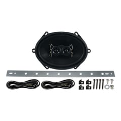(1960-81) Dash Speaker Assy.-W/AC Thin