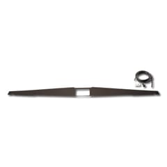 (1967-69) Radiator Support to Header Filler Panel Black 1 pc.