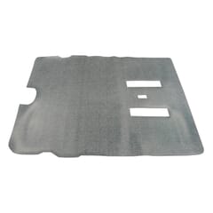 (1969-72) Trunk Mat-Molded Vinyl-Aqua Herringbone