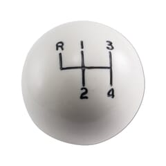 (1967-72) Shift Ball-White-5/16
