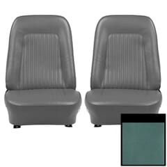 (1967)Seat Cover-Standard-Buckets-Light Blue