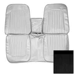 (1967-68) Seat Cover-Standard-Bench w/Armrest-Black