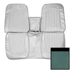 (1967) Seat Cover Standard-Bench w/Armrest-Light Blue