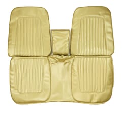 (1967) Seat Cover Standard-Bench w/Armrest-Gold