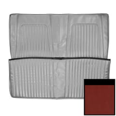 (1967-68) Seat Cover Standard-Rear-Convertible-Red