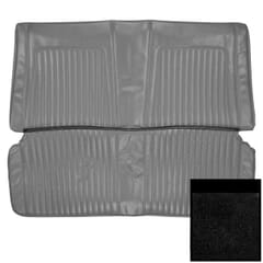 (1967) Seat Cover Standard-Rear-Fold Down-Black