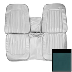 (1968) Seat Cover Standard-Bench w/ Armrest-Blue