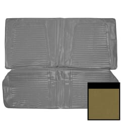 (1968) Seat Cover Standard-Rear-Coup-Ivy Gold