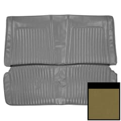 (1968) Seat Cover Standard-Rear-Fold Down-Ivy Gold