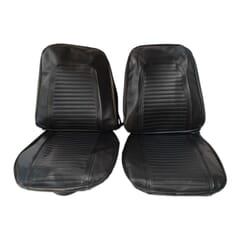 (1969) Seat Cover Standard-Buckets-Black