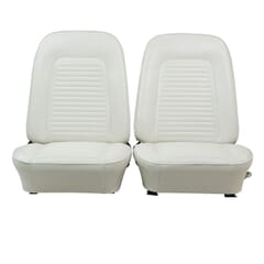 (1969) Seat Cover Standard-Buckets-White