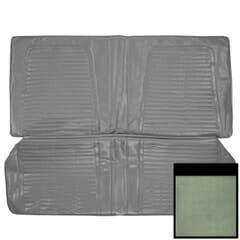 (1969) Seat Cover Standard-Rear-Coupe-Dark Metallic Green
