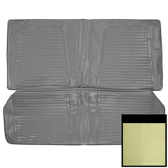 (1969) Seat Cover Standard-Rear-Coupe-Light Green