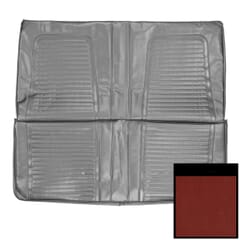 (1969) Seat Cover Standard-Rear-Convertible-Red
