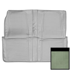 (1969) Seat Cover Standard-Rear-Fold Down-Dark Metallic Green
