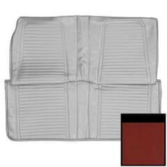 (1969) Seat Cover Standard-Rear-Fold Down-Red