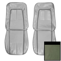 (1967) Seat Cover Deluxe-Buckets-Aqua/Dark Aqua