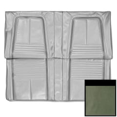 (1967) Seat Cover Deluxe-Rear-Fold Down-Aqua/Dark Aqua