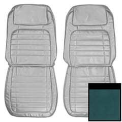 (1968) Seat Cover Deluxe-Buckets-Blue