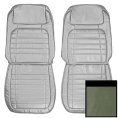 (1968) Seat Cover Deluxe-Buckets-Aqua