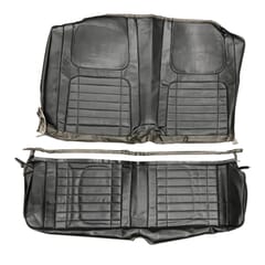 (1968) Seat Cover Deluxe-Rear-Coupe-Black