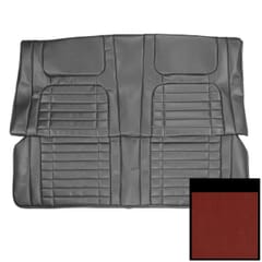 (1968) Seat Cover Deluxe-Rear-Coupe-Red