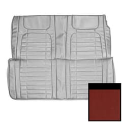 (1968) Seat Cover Deluxe-Rear-Fold Down-Red
