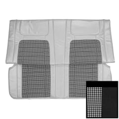 (1968) Seat Cover Deluxe Houndstooth-Rear-Convertible-Black