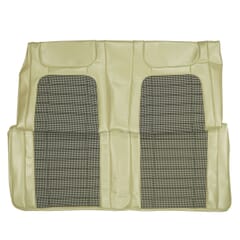 (1968) Seat Cover Deluxe Houndstooth-Rear-Fold Down-Pearl