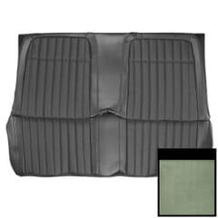 (1969) Seat Cover Deluxe-Rear-Coupe-Dark Metallic Green