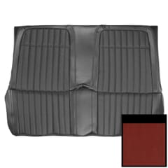(1969)Seat Cover Deluxe-Rear-Convertible-Red
