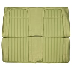 (1969) Seat Cover Deluxe-Rear-Fold Down-Light Green
