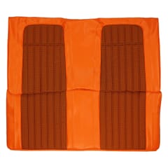 (1969) Seat Cover Deluxe Houndstooth-Rear-Convertible-Orange