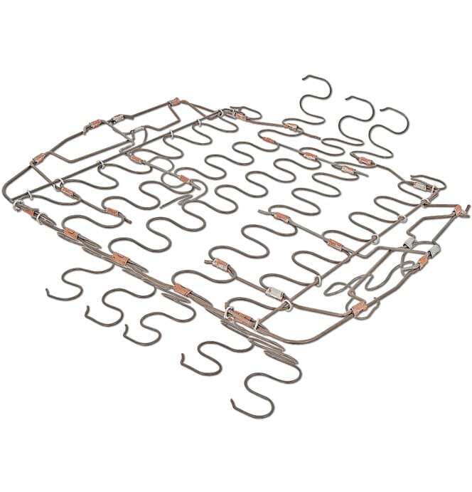 1969 Camaro Standard Front Bucket Seat Foam Set – Upper & Lower, With Wires, The Parts Place Inc. IN0102R